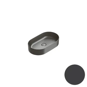 Раковина 60×35 h12 Catalano Zero накладная Nero satinato 0122600022