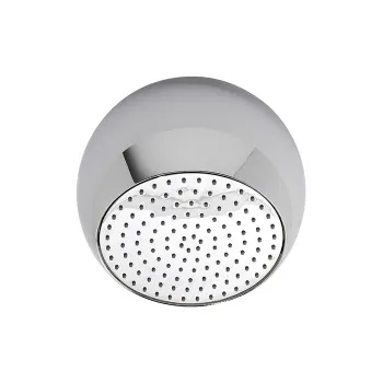 Верхний душ Sfera Fima Carlo Frattini Wellness 200, потолочный монтаж, сфера черная, хром F2340/1CRN