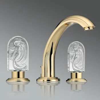 Смеситель для раковины THG Naiade A2F-F30-151 soft gold