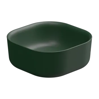 Раковина накладная 42 см GSG Ceramic Design Hit! HILAVQU42036 Smeraldo Matt