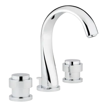 Смеситель для раковины THG Diplomate Smooth Rings U4A-A02-151 хром