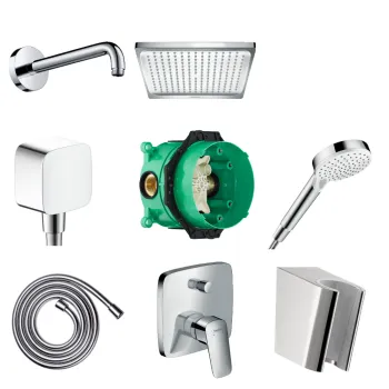 Душевая система Hansgrohe Crometta E 27957000, хром
