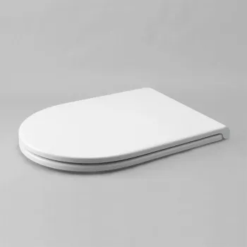 Сиденье для унитаза быстросъемное Azzurra Comoda, белый/хром COM 1800 F bi