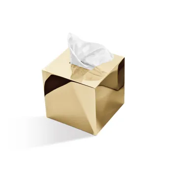 Диспенсер для салфеток Decor Walther Cube KB 83 13.3x13.3x13.5 золото 845620
