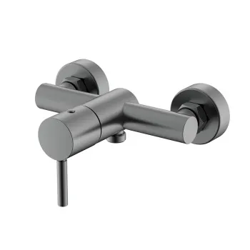 Смеситель для душа NEMO Round BRUSH GUN METAL NM-2341BGM