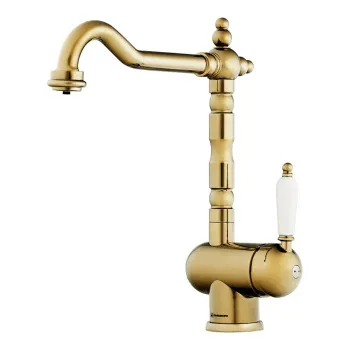 Смеситель для кухни Omoikiri Kyoto AB античная латунь 4994287