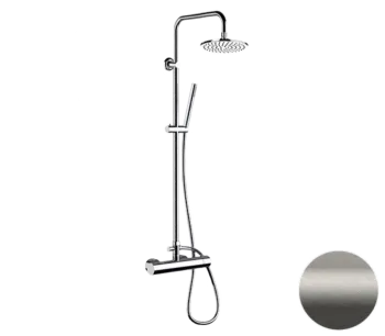 Душевая система Remer Minimal N37RX7MMM20NPO, никель матовый брашированный