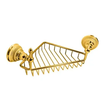 Полочка-решетка подвесная Nicolazzi Impero золото 1495GO36