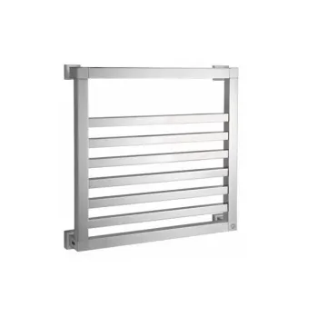 Полотенцесушитель электрический Margaroli Quadri 8104704CRNBL 52x52 левый хром