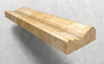 Мрамор Marmocer Moldings 02 Молдинг Latte PJG-YXXT002-NT 8x120 см PJG-YXXT002-NT