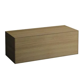 LAUFEN BOUTIQUE Тумба под раковину 1200x500x430 мм., 1 ящик, с отверстием для раковины по центру, цвет светлый дуб