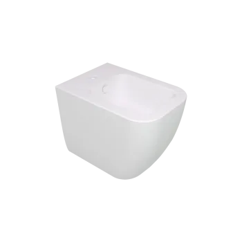 Биде приставное GSG Ceramic Design Brio BRBI01000 белый глянцевый