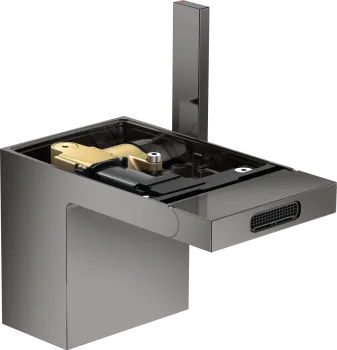 Axor MyEdition Смеситель для биде, на 1 отв., излив 145мм, с донным клапаном (без панели), цвет: пол