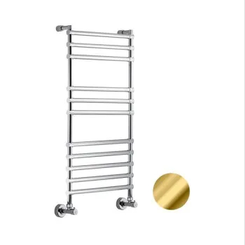 Полотенцесушитель водяной Margaroli Sole 464TS4711GON 107X52.5 золото