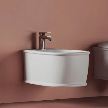 Биде подвесное Artceram Atelier 52х37, с 1 отв под смеситель, белый матовый ATB001 05 00 *1