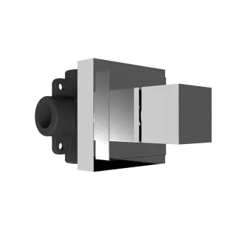 Встраиваемый переключатель для душа Stella Bamboo Quadro 0/153 на 2 выхода, хром BQ 01202 CR00