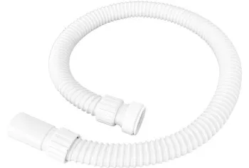 Шланг-гофра для раковины Simas белый