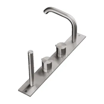 Смеситель для ванны CЕА Design Milo360 MIL 28 L с термостатом сталь