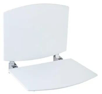 Сиденье настенное Nofer со спинкой из нейлона 15042.FIX.NBA