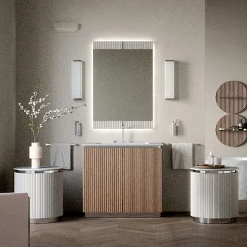 Раковина керамическая Oasis Daphne 37х56 белая 0LVBSTC00000002