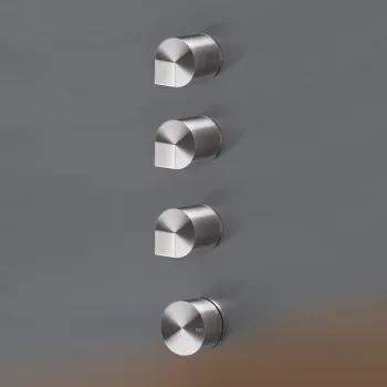 Смеситель для душа CЕА Design Duet DET 52 S с термостатом сталь