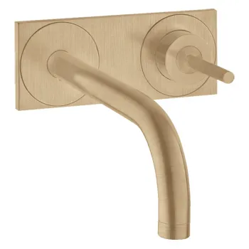 Смеситель для раковины Axor Uno 38112140 бронза