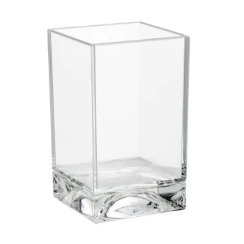 Kartell by laufen стакан 70x70x120 мм, пластик, прозрачный кристалл