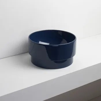 Раковина накладная Simas PO.MO PO01 CAPRI 37 см синий