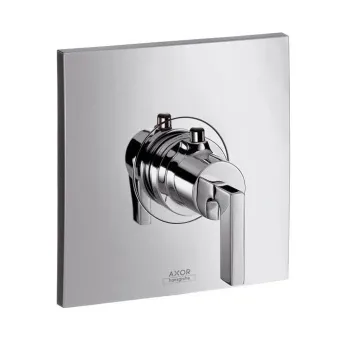 Axor Citterio, Термостат Highflow, с рычаговой рукояткой, СМ, внешняя часть, цвет: хром 39711000