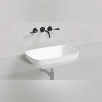 Раковина полувстраиваемая Salini Marea 02 S-Stone 1802202MF