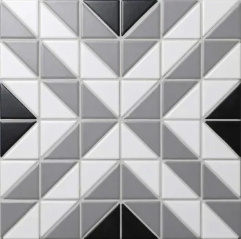 Керамическая мозаика Starmosaic Albion Cube Grey (tr2-cl-sq2) 275x275 шт