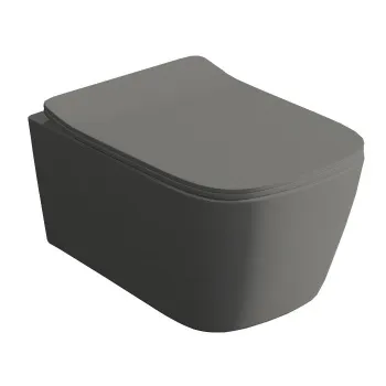 Унитаз подвесной Artceram A16 ASV006 15 00 saniglaze, the.reel, grigio olivia
