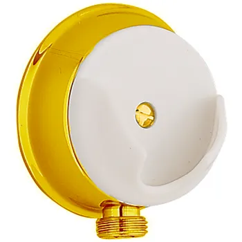 Держатель ручного душа настенный Cisal Arcana с выводом для воды, золото AR00364024