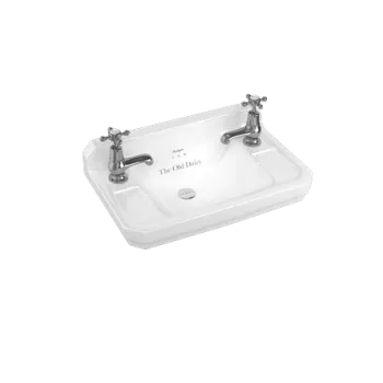 Подвесная раковина Burlington Bespoke/Lettering B8 2TH TRA