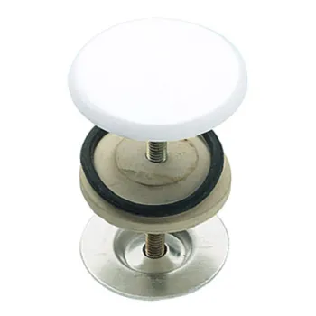 Заглушка Remer декор на раковину белая RR 695BI