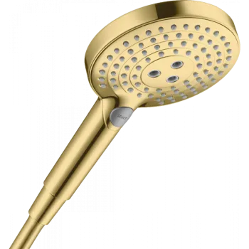 Лейка для душа hansgrohe Raindance Select S 120 3jet 26530990 полированное золото