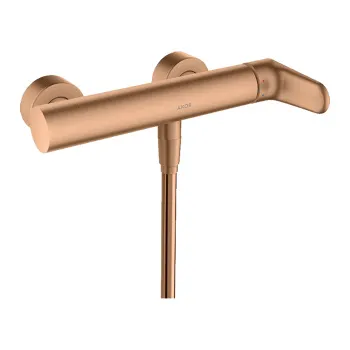 Axor Citterio M Смеситель для душа, настенный, цвет: шлифованная бронза 34620140