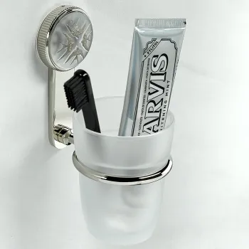 Стакан THG Hirondelles Platinum Stamped A4K-B01-536 polished nickel