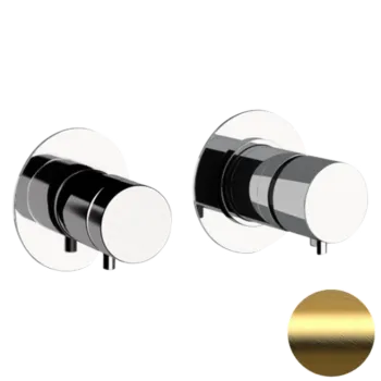 Смеситель для душа Daniel Tokyo TXT625DP золото брашированное