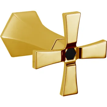 Внешняя часть запорного вентиля Cisal Cherie золото/черный CX0033107C