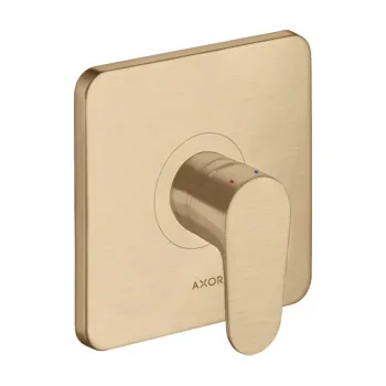 Axor Citterio M Смеситель для душа, встраиваемый, цвет: шлифованная бронза 34625140