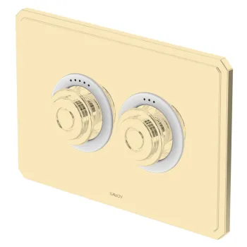 Клавиша смыва Burlington SV152 GOLD золото