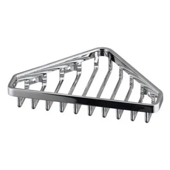 Угловая корзинка для губки Keuco 24903010000 съёмная, со скрытым креплением, хром