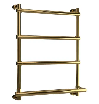 Полотенцесушитель электрический Margaroli Sole 5424704GONB 66x57 золото