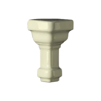 Вставка Ceramiche Grazia Essenze Angolo Esterno Parete Felce Craquele 3x7.5