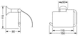 Держатель для туалетной бумаги Jorger Valencia 638.00.014.000 хром