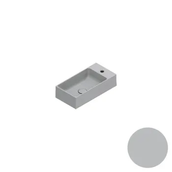 Раковина 50×25 Catalano Premium с 1 отверстием Cemento satinato 0220521023