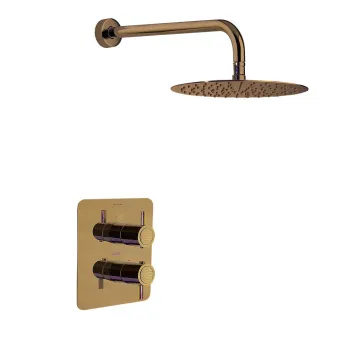 Смеситель для душа Ramonsoler Odisea встраиваемый термостатический на 1 выход с тропическим душем K3924012CUC