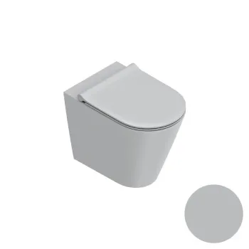 Унитаз напольный 55×35 Catalano Zero Cemento satinato 0114550023