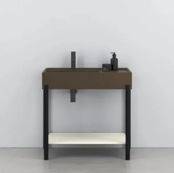 Раковина накладная Cielo Plinio PNLA CA 140 см коричневый